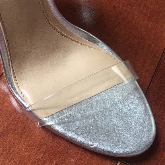 Silver Vince Camuto Imagine heeled Sandals - Picture 3 of 6